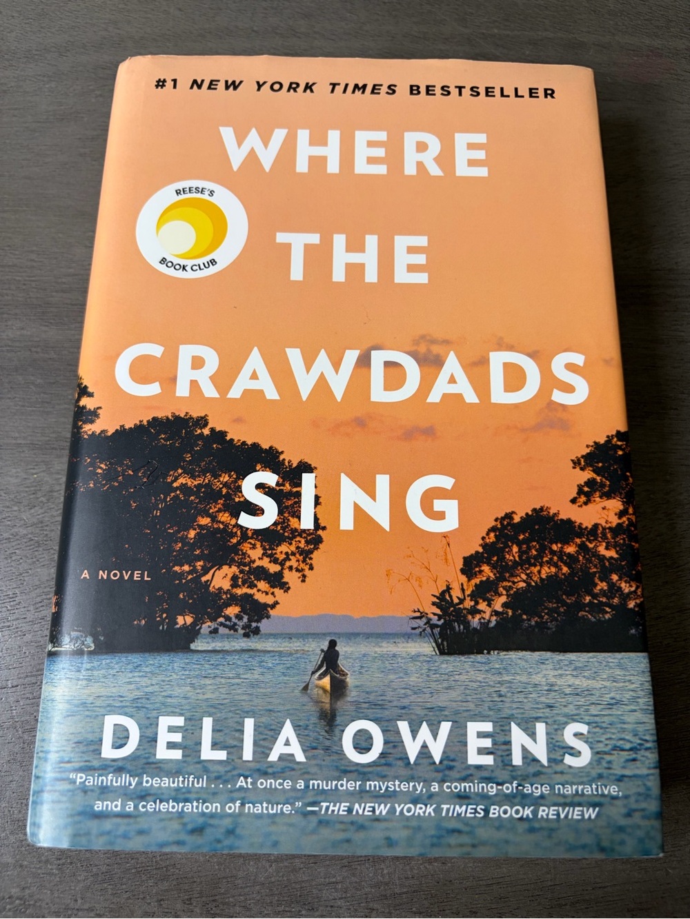 Where the Crawdads Sing by - Orange Cover Novel